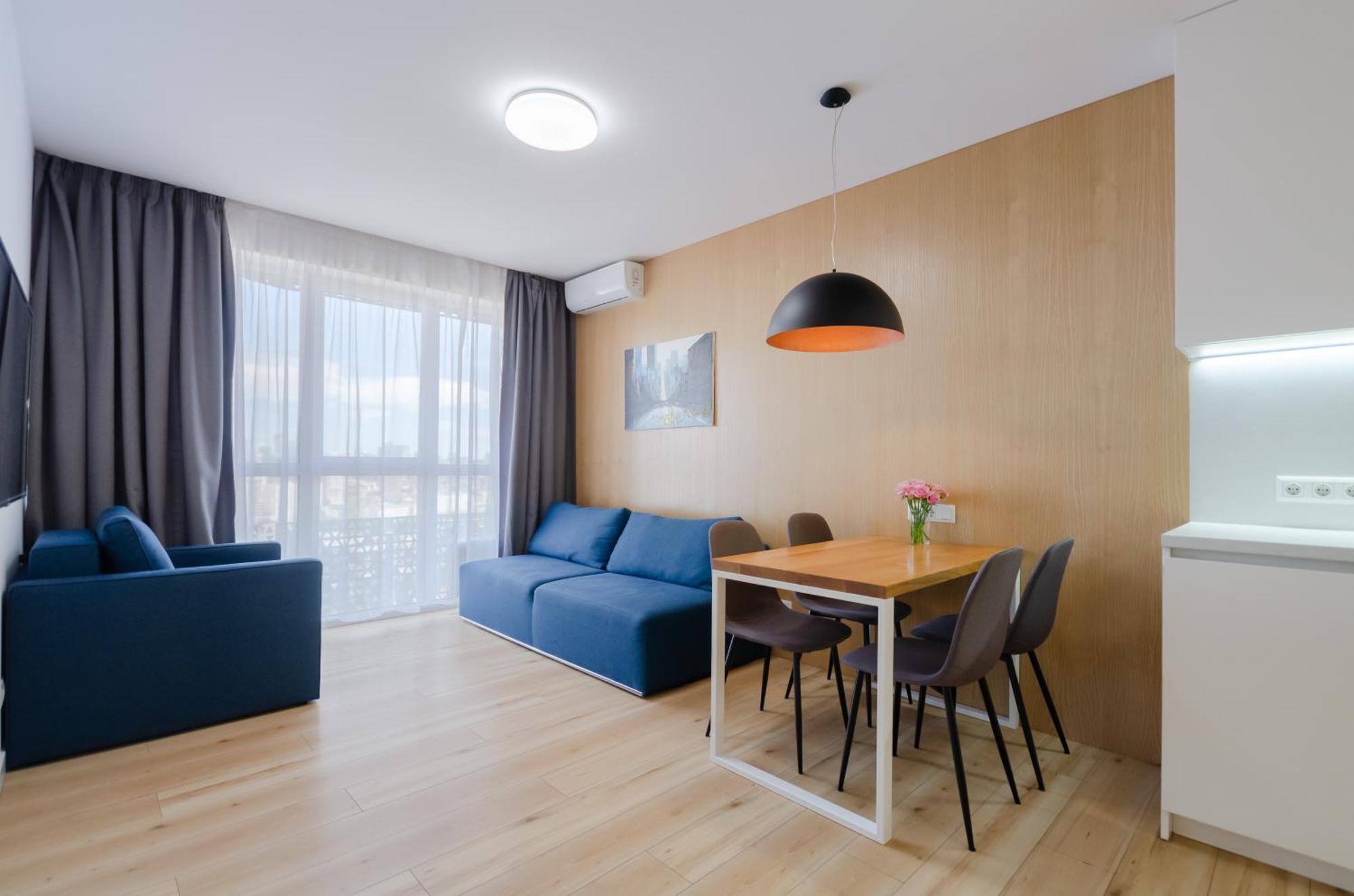 Petrovdom 205-206 Panoramic City View Apartments At Rc Kvartet, Central Railway Station Kiev Bagian luar foto